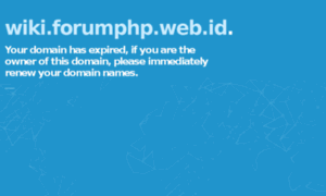 Wiki.forumphp.web.id thumbnail