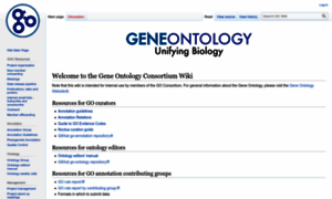 Wiki.geneontology.org thumbnail