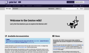Wiki.gentoo.org thumbnail