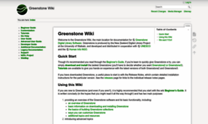Wiki.greenstone.org thumbnail