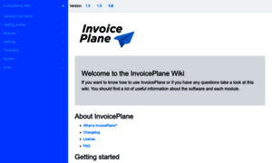 Wiki.invoiceplane.com thumbnail