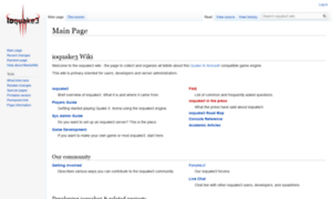 Wiki.ioquake3.org thumbnail
