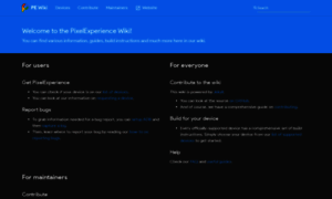 Wiki.pixelexperience.org thumbnail