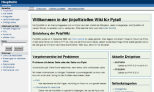 Wiki.pytalhost.de thumbnail