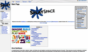 Wiki.splatspace.org thumbnail
