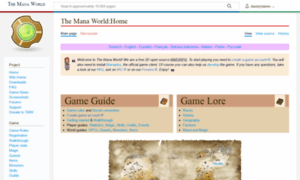 Wiki.themanaworld.org thumbnail
