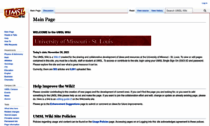 Wiki.umsl.edu thumbnail