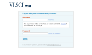 Wiki.vlsci.org.au thumbnail
