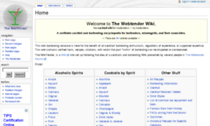 Wiki.webtender.com thumbnail