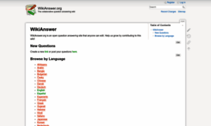 Wikianswer.org thumbnail