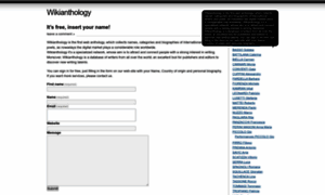 Wikianthology.wordpress.com thumbnail