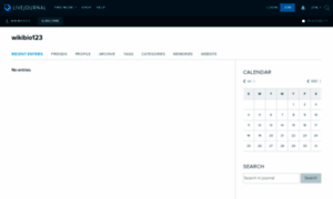 Wikibio123.livejournal.com thumbnail