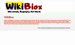 Wikibiox.com thumbnail