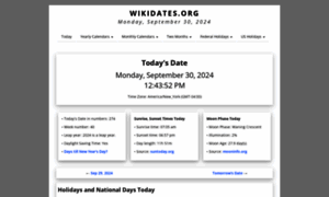 Wikidates.org thumbnail