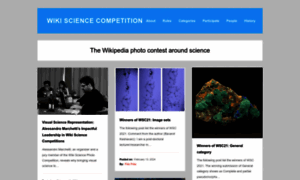 Wikisciencecompetition.org thumbnail