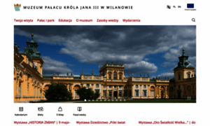 Wilanow-palac.pl thumbnail