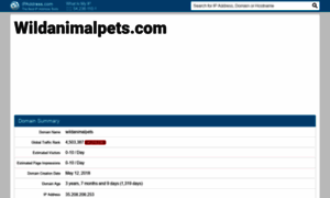 Wildanimalpets.com.ipaddress.com thumbnail