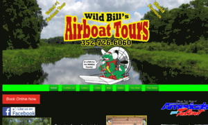 Wildbillsairboattour.com thumbnail