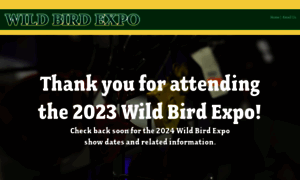 Wildbirdexpo.com thumbnail