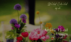 Wildchildfloraldesign.com thumbnail