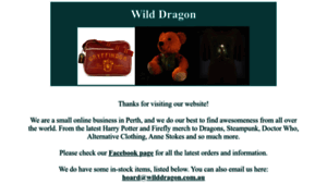 Wilddragon.com.au thumbnail