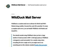 Wildduck.email thumbnail