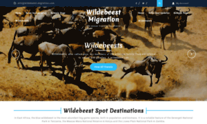 Wildebeest-migration.com thumbnail