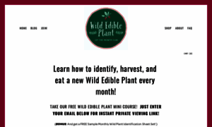 Wildedibleplantofthemonth.com thumbnail