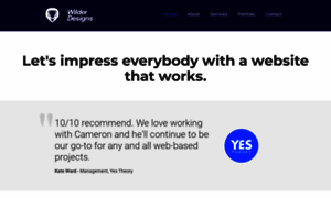 Wilderdesigns.dev thumbnail