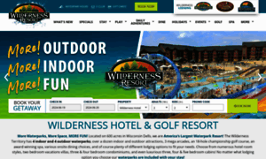 Wildernessresort.com thumbnail