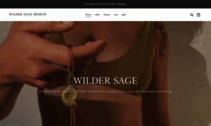 Wildersagedesign.com thumbnail