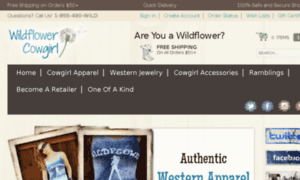 Wildflowercowgirl.com thumbnail