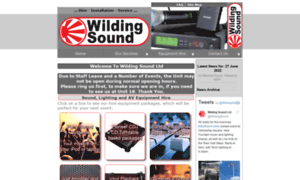 Wildingsound.co.uk thumbnail