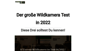 Wildkamera-tests.com thumbnail