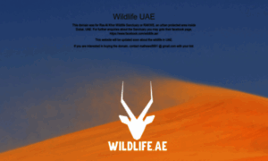 Wildlife.ae thumbnail