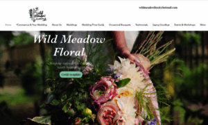 Wildmeadowfloral.co.uk thumbnail