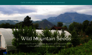 Wildmountainseeds.com thumbnail