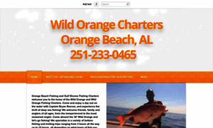 Wildorangebeachfishing.com thumbnail