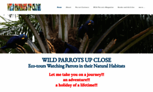 Wildparrotsupclose.com thumbnail