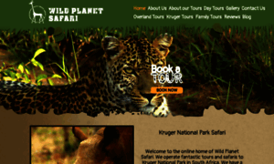 Wildplanetsafari.com thumbnail