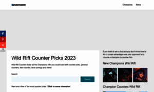 Wildriftcounter.com thumbnail