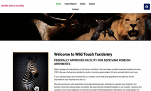 Wildtouchtaxidermy.com thumbnail