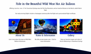 Wildwestballooning.com thumbnail