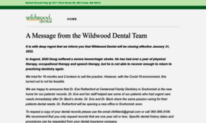 Wildwooddental.com thumbnail