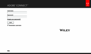 Wiley.adobeconnect.com thumbnail
