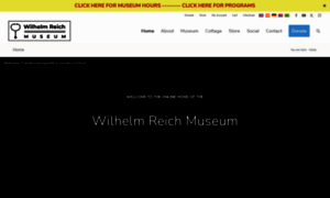Wilhelmreichmuseum.org thumbnail