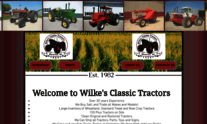 Wilkesclassictractors.com thumbnail