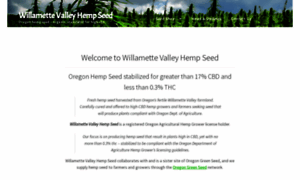 Willamettevalleyhempseed.com thumbnail