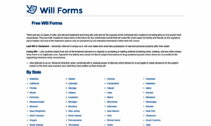 Willforms.org thumbnail