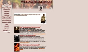 William-shakespeare.de thumbnail